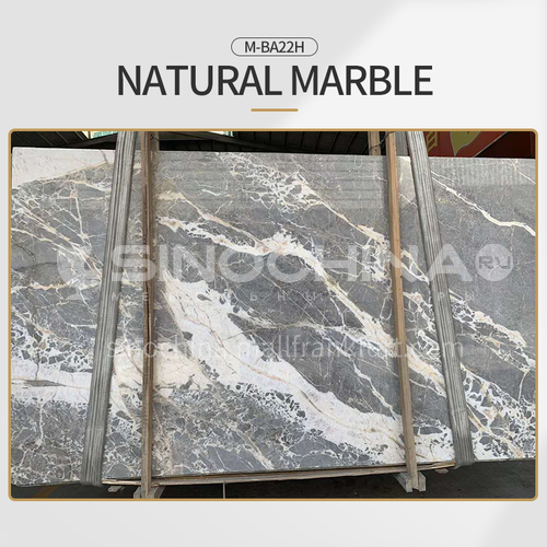 Modern light luxury gray natural marble M-BA22H